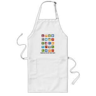 Tablier Long Tablier amusant pour hommes et femmes   Graphique 