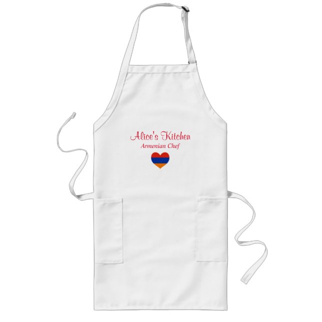 Tablier Long Tablier arménien du chef | (Devant)