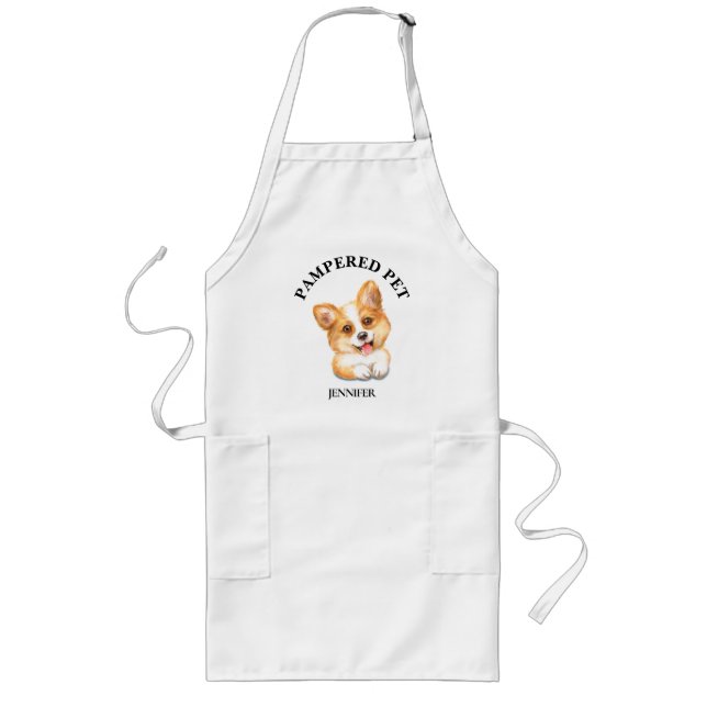 Tablier Long Tablier customisé pour animaux de compagnie (Devant)