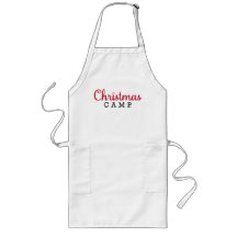 Tablier de camp de Noël