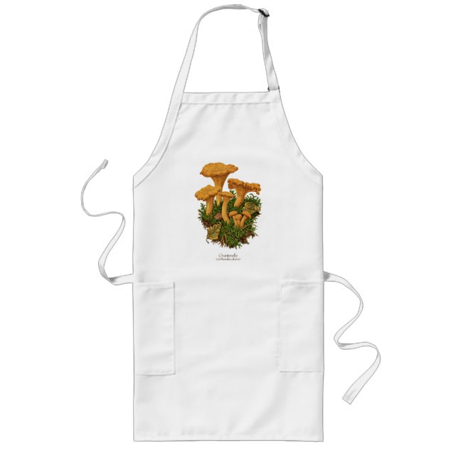 Tablier Long Tablier de champignon de chanterelle (Devant)