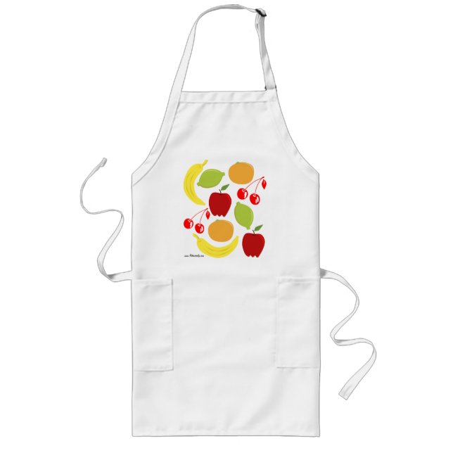 Tablier Long tablier de fruits de style de les années 50 (Devant)