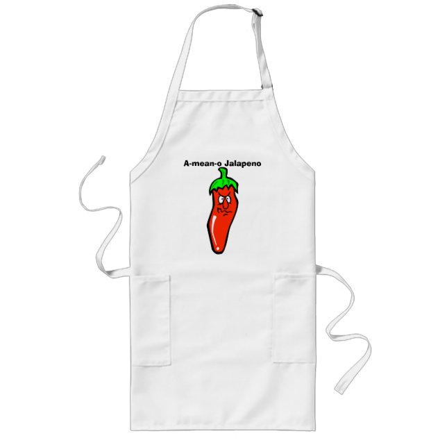 Tablier Long tablier de Jalapeno d'Un-moyen-o (Devant)