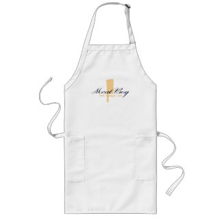 Tablier Long Tablier de logo de garçon de viande long