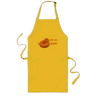 Tablier Long Tablier d'humour de beignet - choisissez le style,