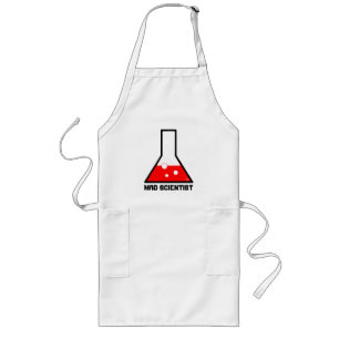 Tablier Long Tablier fou de scientifique