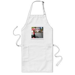 Tablier Long tablier français de blanchisserie