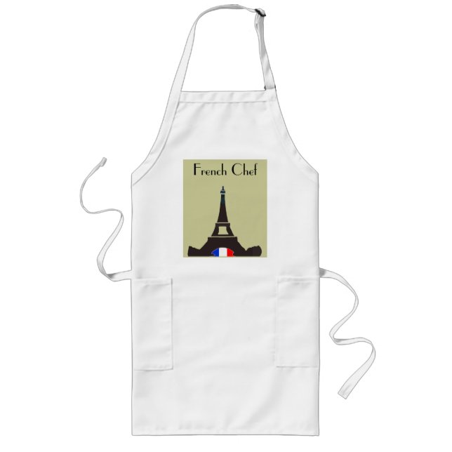 Tablier Long Tablier français de chef (Devant)