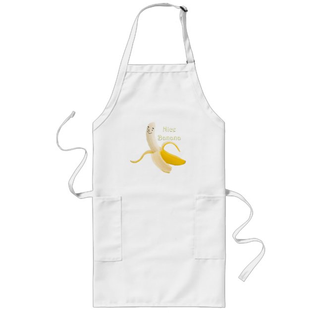 Tablier Long Tablier gentil de banane (Devant)