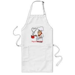 Tablier Long Tablier--La cuisine du papa