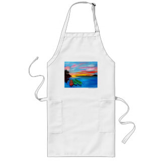 Tablier Long Tablier rêvant tropical