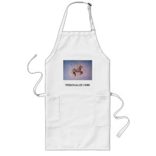 Tablier Long Tabliers, Bibs - Petaluma Carousel Cheval 1