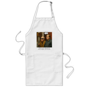 Tablier Long Ted était maigre. T-Shirt