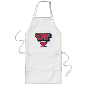 Tablier Long Ted Lasso   Graphique de thé à l'eau des ordures