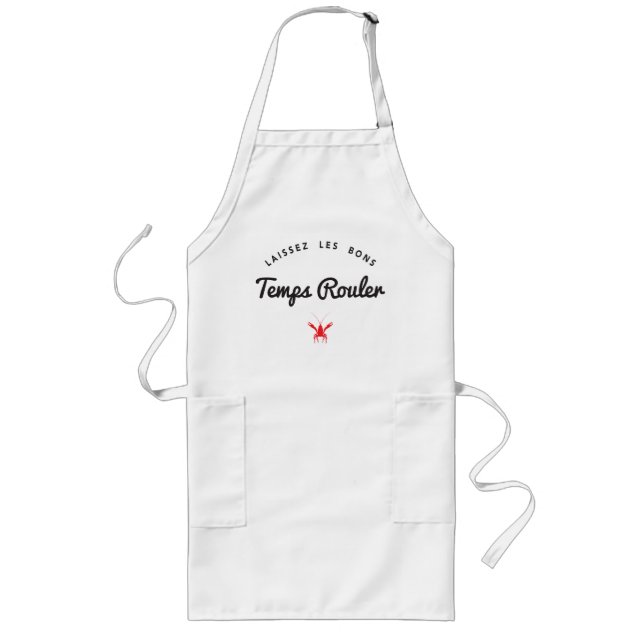 Tablier Long Temps Rouler de fèves de Laissez Les (Devant)
