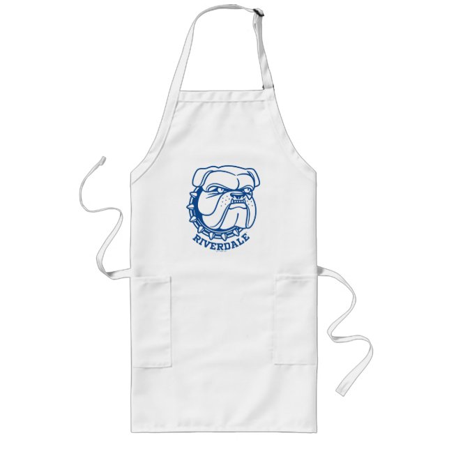 Tablier Long Tête de Riverdale Bulldog (Devant)