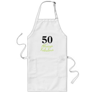 Tablier Long Toujours 50 ans et Fabuleux