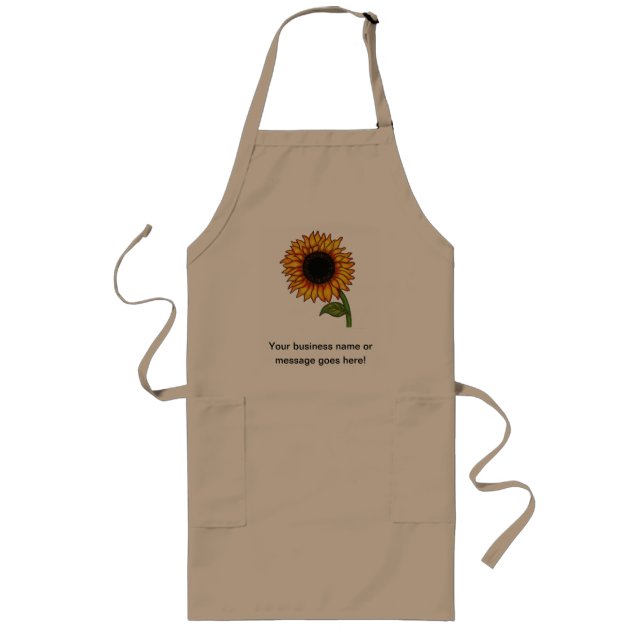 Tablier Long Tournesol (Devant)