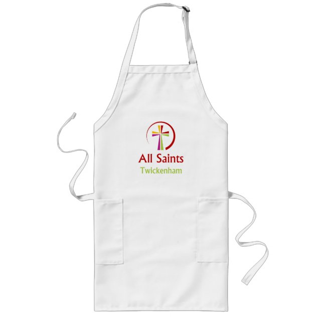 Tablier Long Tous les Saints Twickenham Tablier personnalisé (Devant)