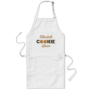 Tablier Long Tout nom un cookie de titre