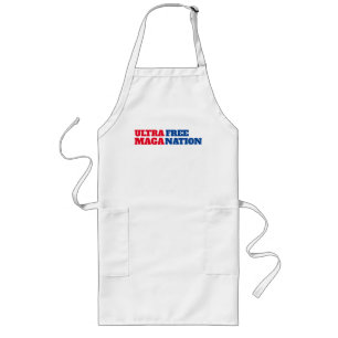 Tablier Long Ultra Free MAGA Nation   Nation Libre ULTRA MAGA