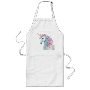 Tablier Long Unicorne d'aquarelle mystique