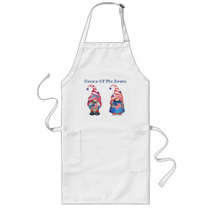Tablier Long USA Gnome Apron