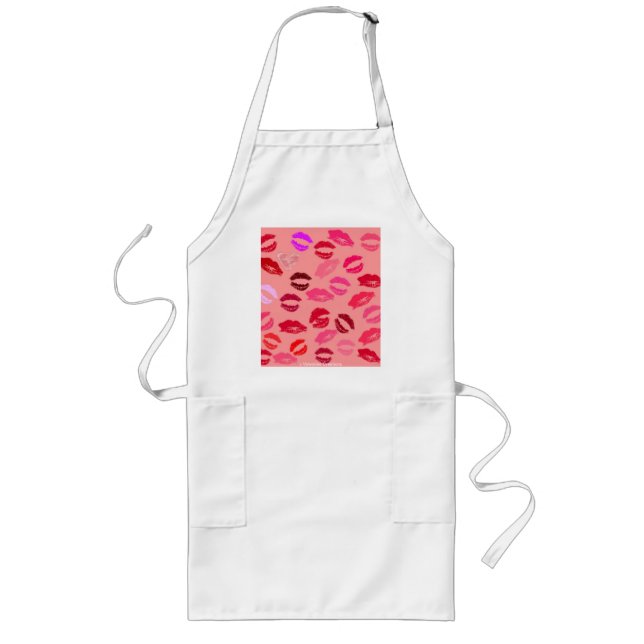 TABLIER LONG VALENTINES DAY CHEF APRONS - FOURNITURES DE CUISIN (Devant)
