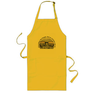 Tablier Long ville à travers les lunettes