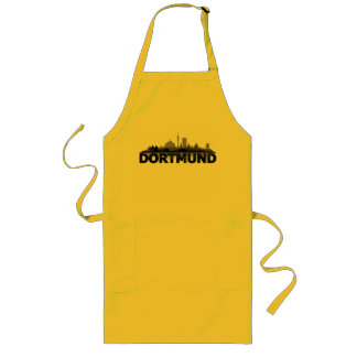 Tablier Long Ville de Dortmund Skyline - tablier/tablier de
