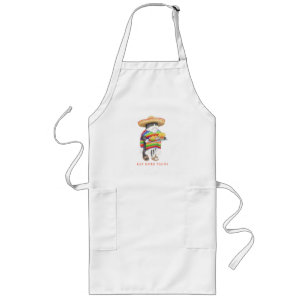 Tablier Long WENDELITO Mange Plus De Tacos Long Apron