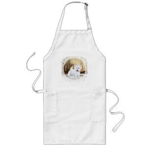 Tablier Long Westie au crépuscule