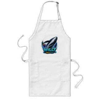 Tablier Long Willy Whale – Flippin’ Libre. Drôle