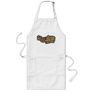Tablier Long Willy Wonka et le logo de l'usine de chocolat