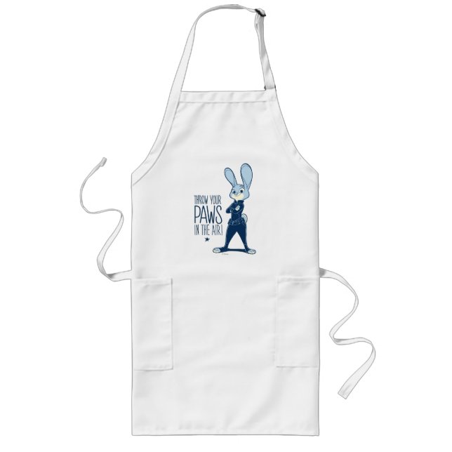 Tablier Long Zootopia | Judy Hopps - Paws in the Air! (Devant)