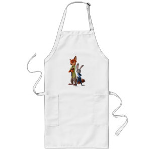 Tablier Long Zootopie Meilleurs Buddies de Judy et Nick
