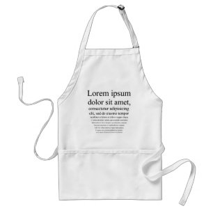 Tablier Lorem Ipsum