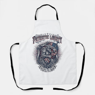 Tablier Loup-garou patriotique Patriote Horreur Monstre Pa