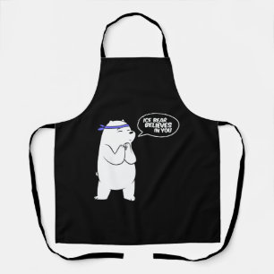 Tablier L'Ours De Glace Croit En Vous L'Ours Polaire