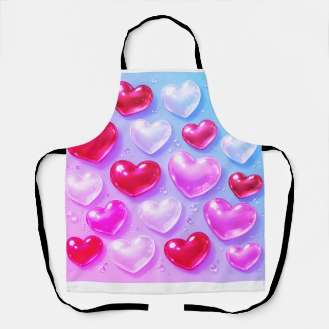 Tablier Love bubble (Recto)