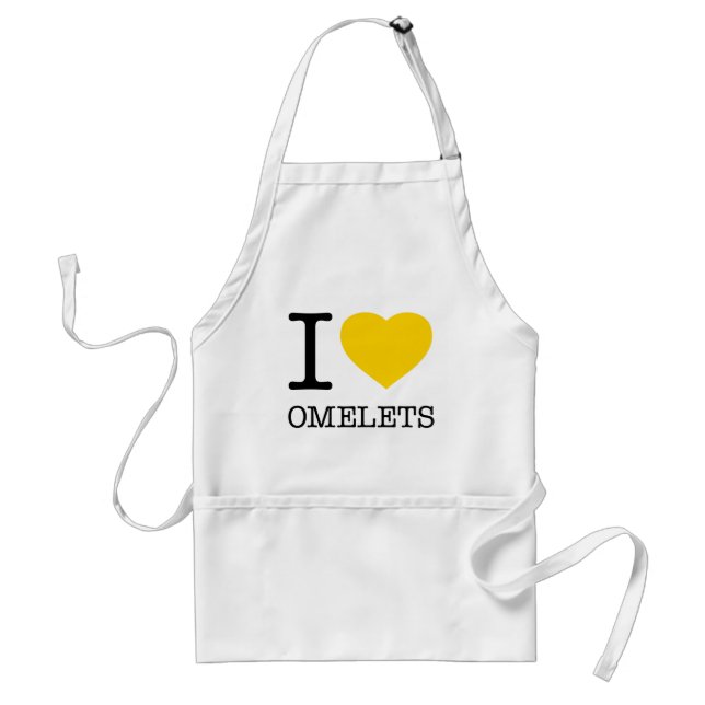 TABLIER LOVE OMELETS (Devant)
