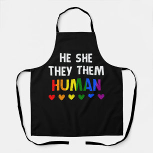 Tablier Lui Ils Eux Homme LGBTQ Gay Lesbian Transgend