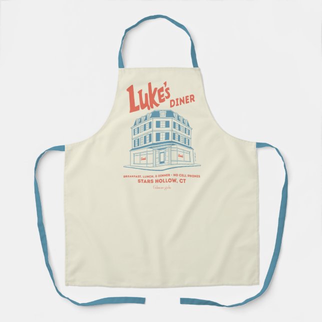 Tablier Luke’s Diner Stars Hollow Design (Recto)