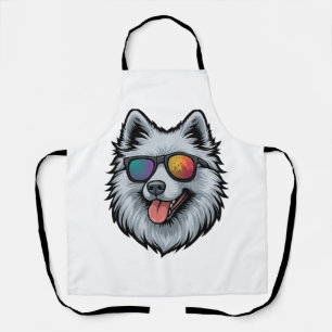 Tablier Lunettes de soleil pour chien Montagne Coucher de