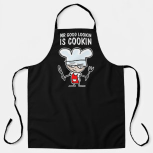 Tablier M. good lookin est cuisin drôle de chef de bande d