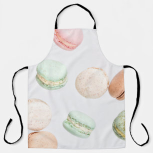 Tablier Macarons colorés : Doux Motif en chute.