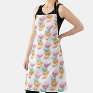 Tablier Macarons Dots All-Over Print Apron