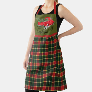 Tablier MacLachlan Vieux Noël Tartan Original Moderne