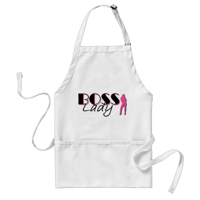 Tablier Madame Apron (rose) de patron (Devant)