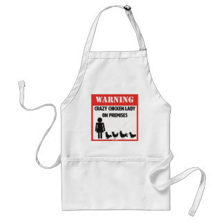 Tablier Madame folle Apron de poulet